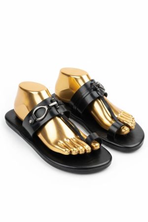 Royal Horsebit Toe-Loop Slide