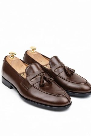 Classic Leather Tassel Loafers