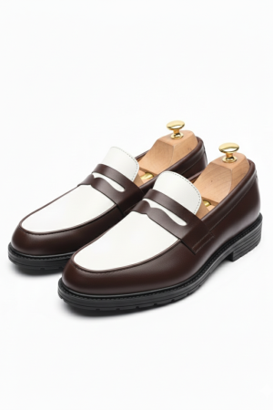 Bicolor Monochrome Penny Loafer