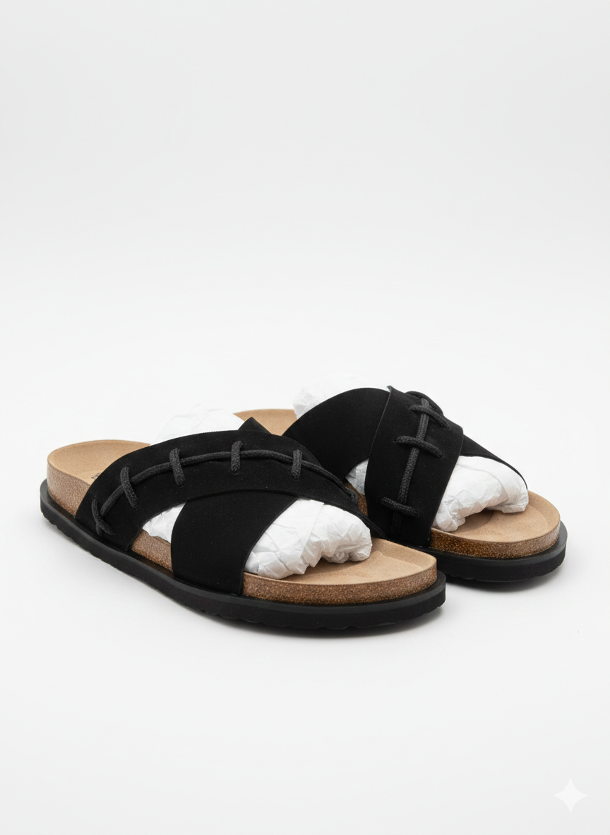 Men’s Classic Leather Slippers