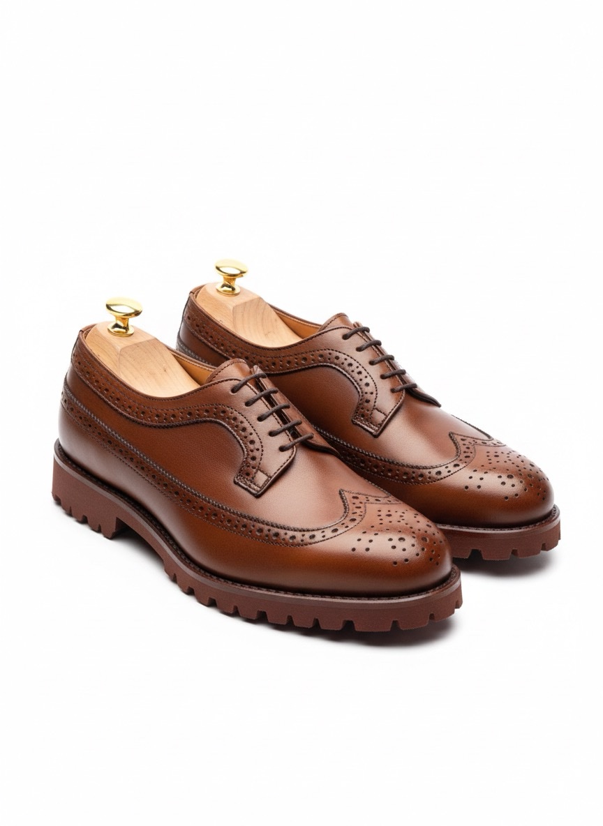 Leather Full-Brogues