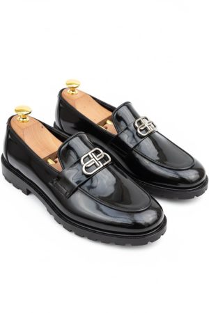 Luxe Patent Bit Loafers