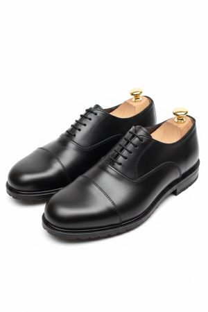 Imperial Calfskin Cap-Toe Oxfords